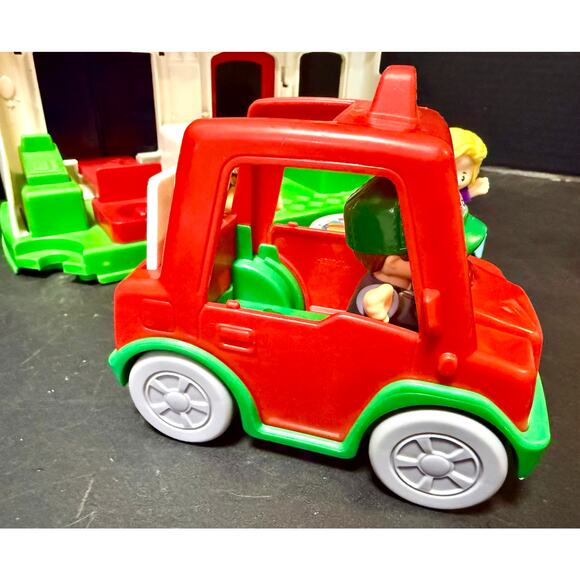 fisher-price Little People Playset We Deliver Pizza Place Delivery truck set - Picture 4 of 6